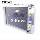3 Row Radiator for 1968-1972 Chevelle GTO Cutlass Lemans 5.7L 7.4L 7.5L 454 455