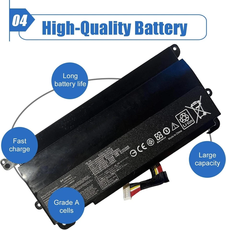 A32N1511 Battery For Asus ROG G752 G752V G752VT G752VY G752VM GFX72 Series 67Wh - Image 3 of 4