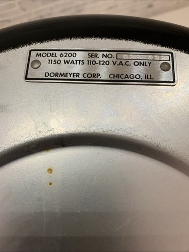 Vintage Dormeyer Elektrische Friteuse Herd 50er Küche USA Mehrzweck Popper - Bild 14 von 15