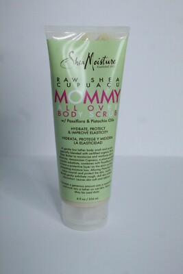 HTF Shea Moisture RAW SHEA & CUPUACU W/ PASSIFLORA & PISTACHIO OILS STRESS SKIN
