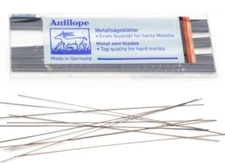 Jewelers Saw Blades #1 Antilope Blue Jewelry Making Made in Germany 1 Gross