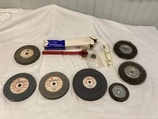Grinding Wheel / Wire Wheel / Dresser Package – Nice! – SHIPS FREE!