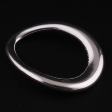 GEORG JENSEN Sterling Ring # 433A. Nachwuchs. Slim. Jacqueline Rabun. Silber.
