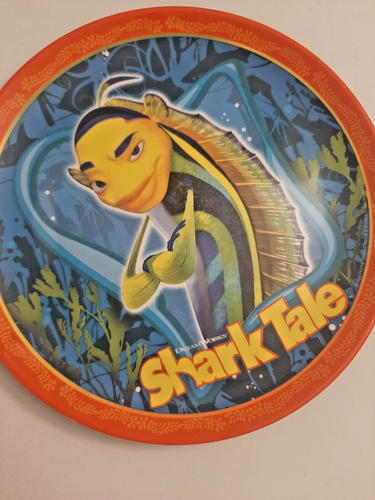 Zak Designs Dreamworks Shark Tale Oscar Kids Plate (A) - Picture 2 of 4