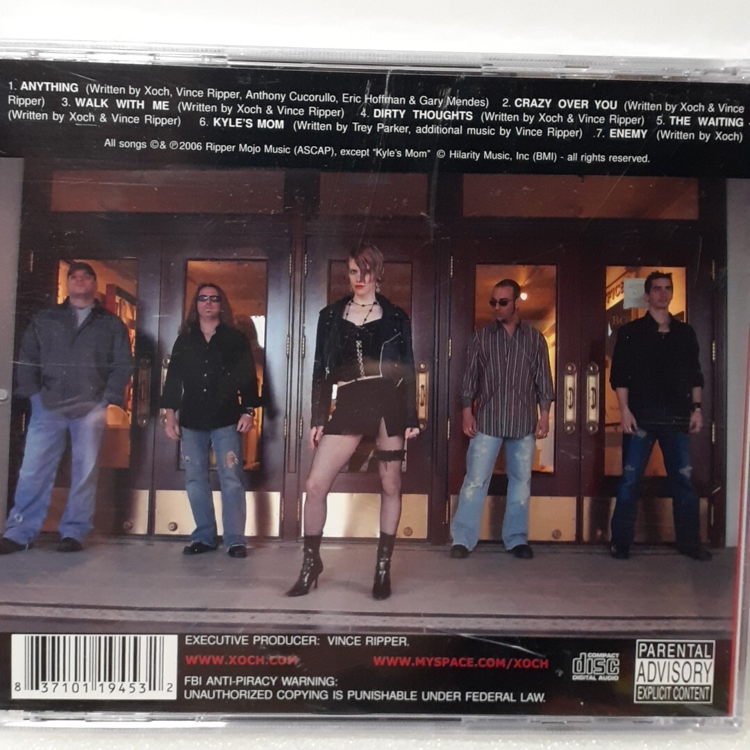 New Sealed CD Popcore Du Jour Xoch 2006 Release 7 Songs *Explicit
