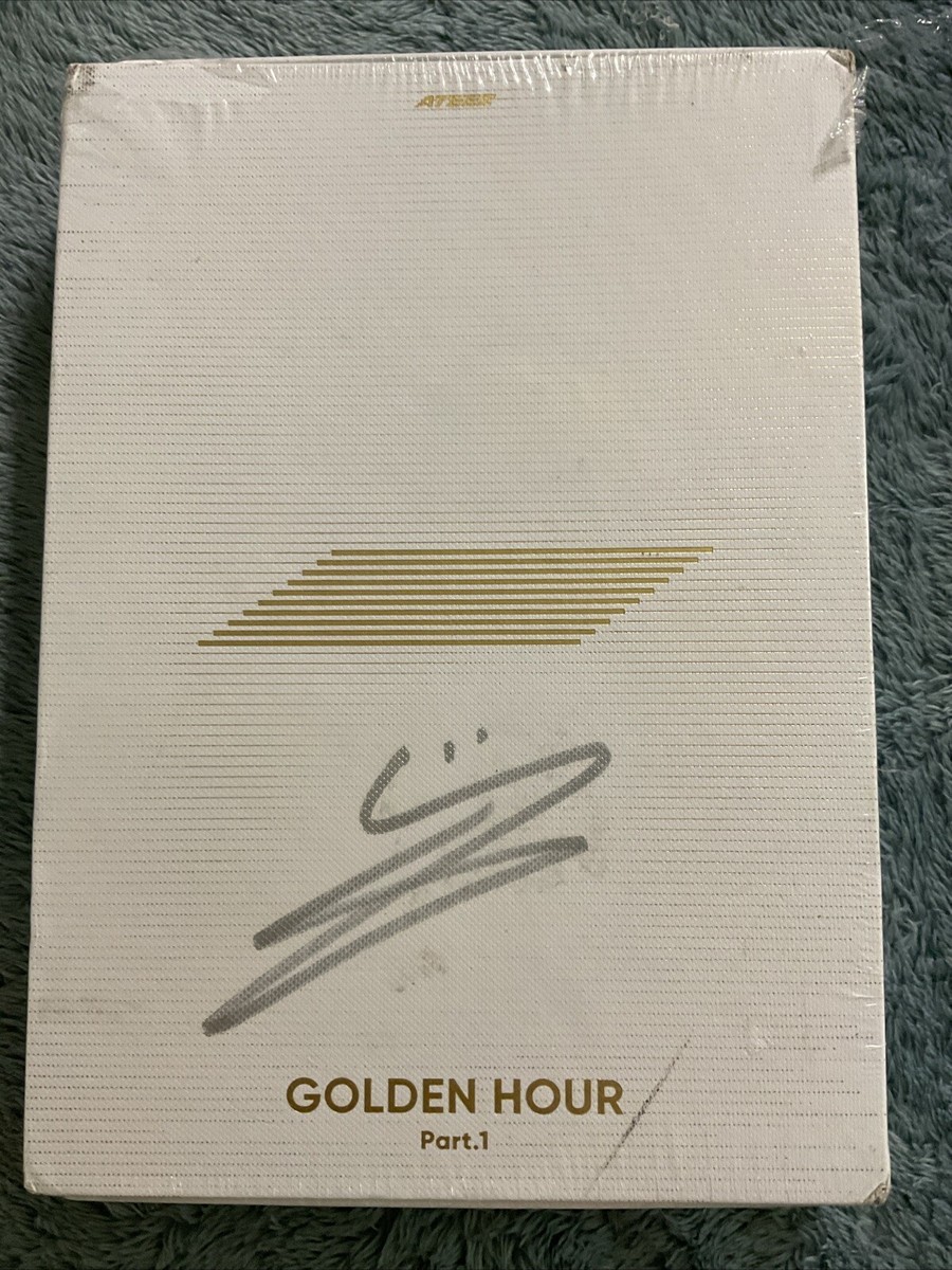 Ateez Golden Hour Pt.1 Diary Ver. Wooyoung Signed Album (no PCs