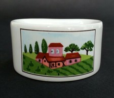 Joli ROND DE SERVIETTE signé VILLEROY & BOCH DESIGN NAIF décor par LAPLAU /N°1