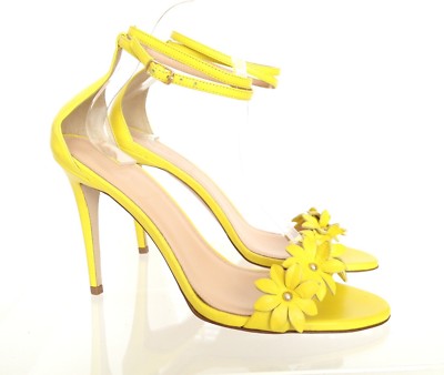 lemon coloured heels