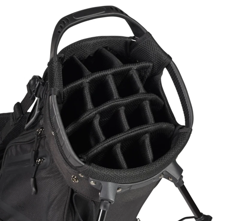 Maxfli Honors+ 高尔夫球杆支架包 - 14 路分隔板 - 黑色 — 第 3/4 张图片