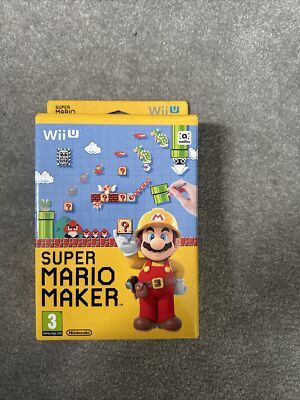 BRANDNEU OVP Super Mario Maker Nintendo Wii U Special Edition