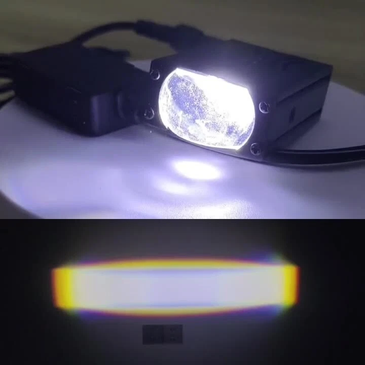 LED Headlight Bumper Projector Mini Driving Light For Car Motobike Bar Spotlight - Image 4 of 4