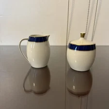 Vtg Mcm Very Rare Thomas/rosenthal Germany #27 Creamer And Sugar Bowl Never Used