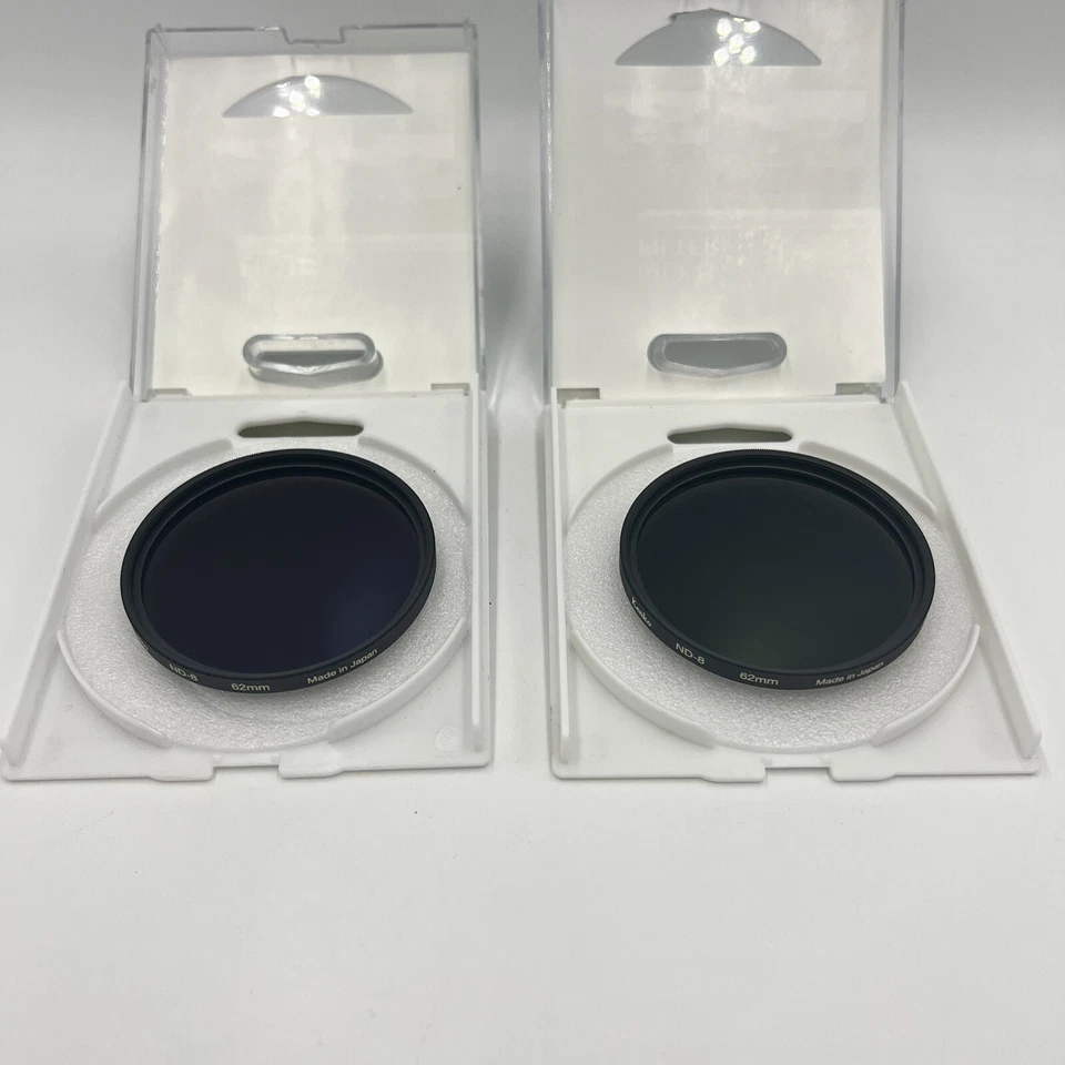 Kenko Genuine Smart Filter ND8 62mm ND Camera Lens filter Japan Set of 2  - Image 4 of 4