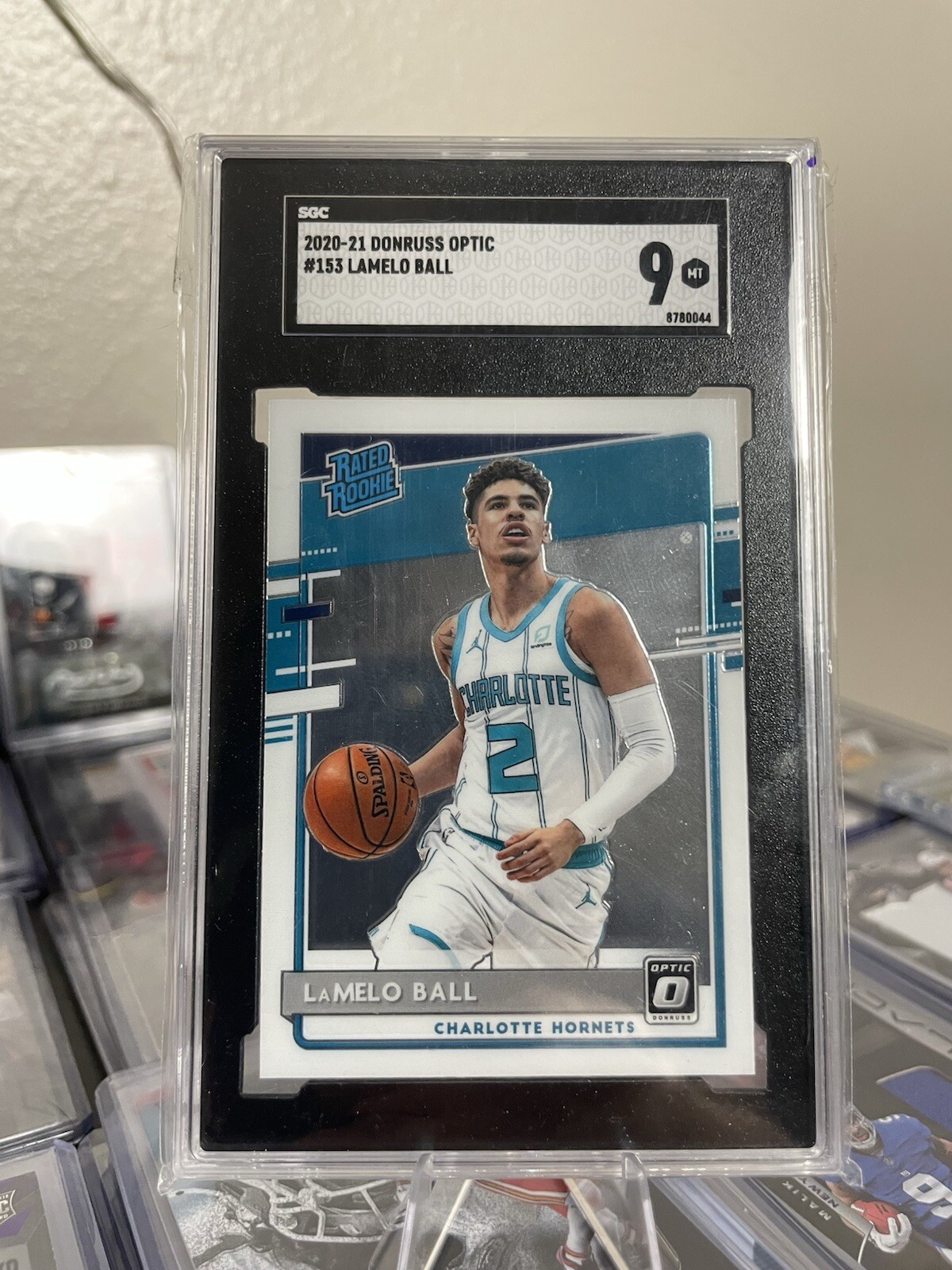 2020 Donruss Optic #153 LaMelo Ball SGC 9