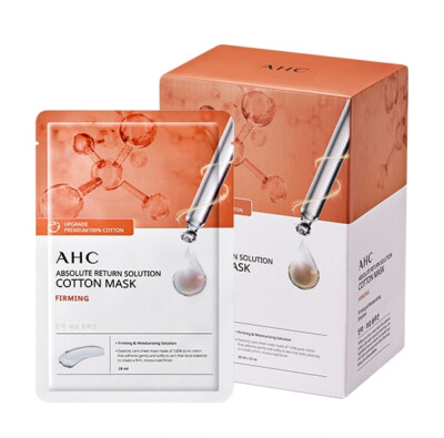 AHC Absolute Return Solution Cotton Mask for Firming 28ml 25EA(1Box)