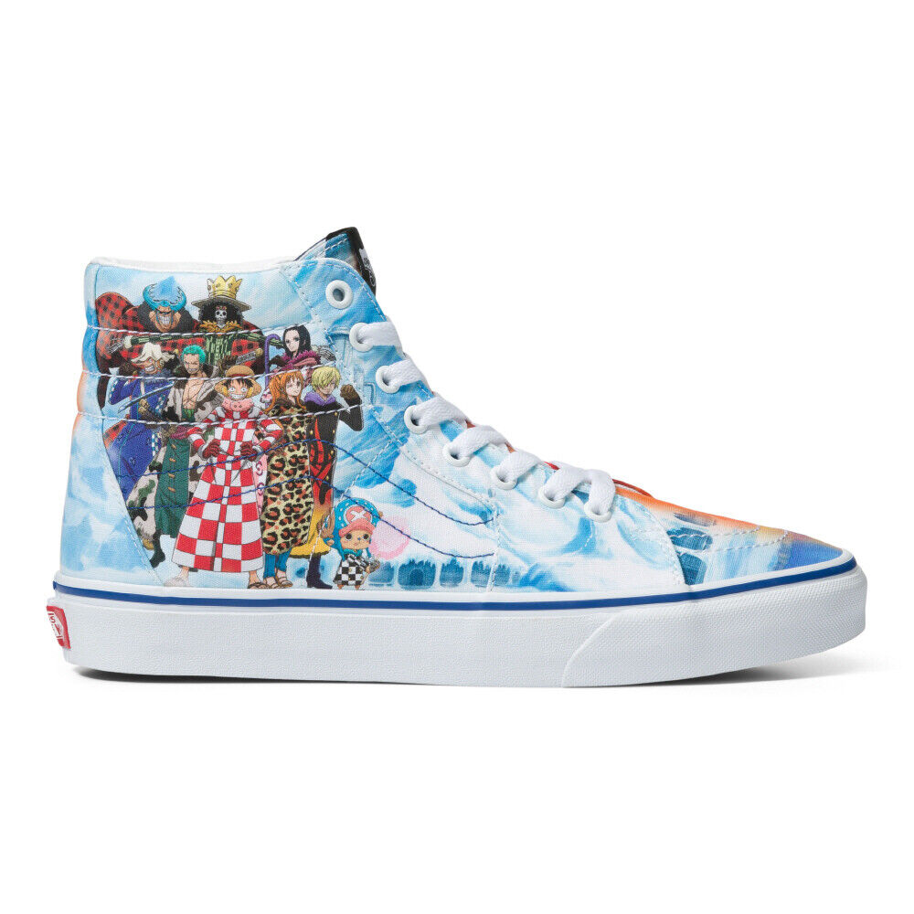 New Vans X One Piece Sk8-Hi Punk Hazard Multi Sneakers New Vans X One Piece Sk8-Hi Punk Hazard Multi Sneakers