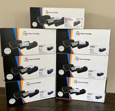 Lot of 6 LD Compatible Dell 593-BBJX Black Toner Cartridge for E525w  Free READ