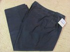 NWT Womens LL Bean Favorite Fit Straight Black Pants Wrinkle Resistant Cotton 16 — photo 1