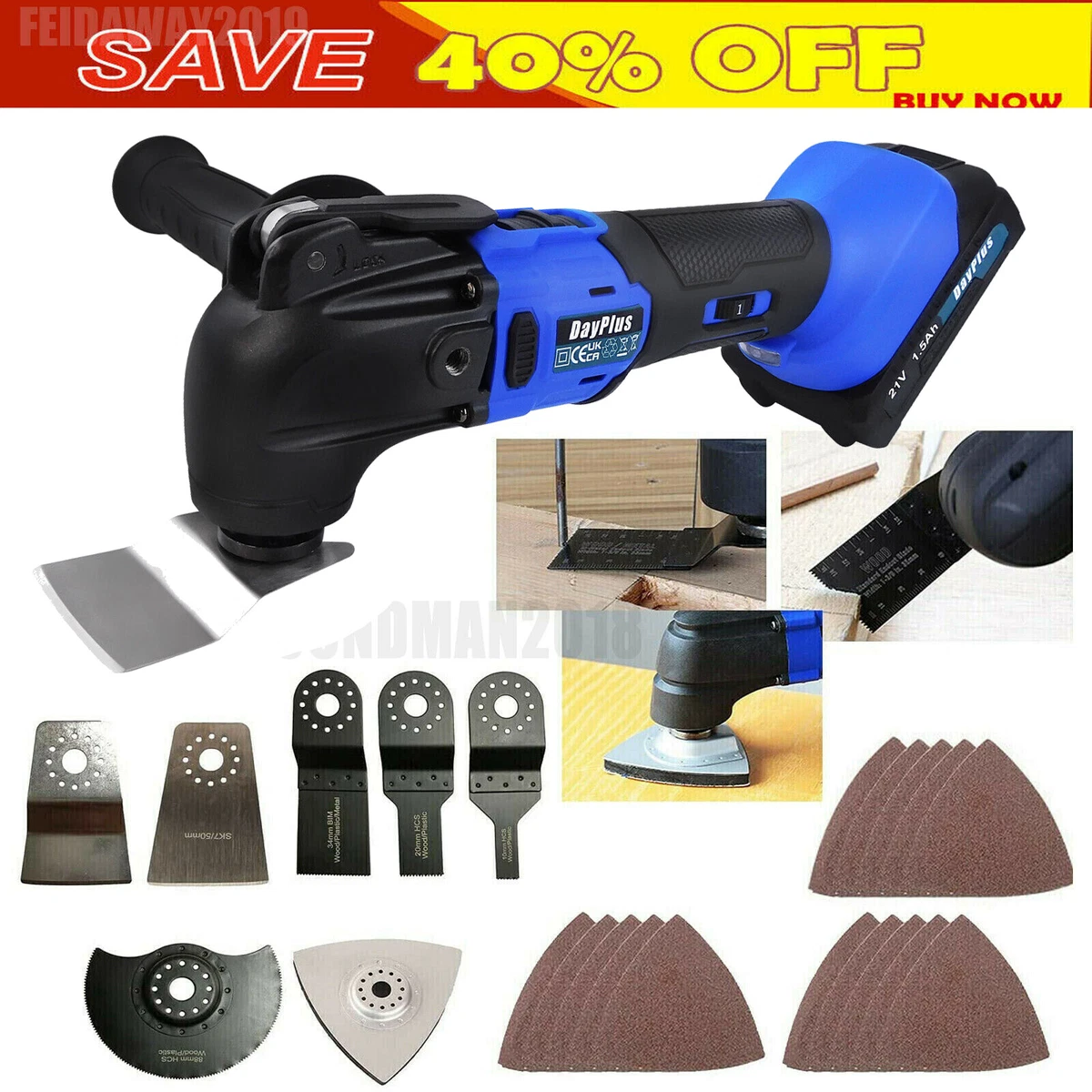 Multi tool grinder outlet