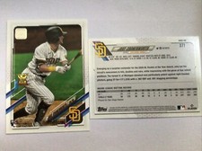 2021 Topps series 2 rookie Jake Cronenworth #371 all star gold cup padres RC🥎