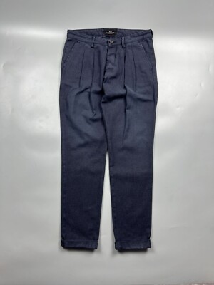 Men s Corneliani Collection Pleated Front Denim Jeans Pants Size IT 50 (Y0800)