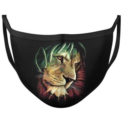 Gesichtsmaske Wiederverwendbar Biker Halloween Rock Metal Punk Sugar Skull Waschbar Maske - Bild 14 von 28