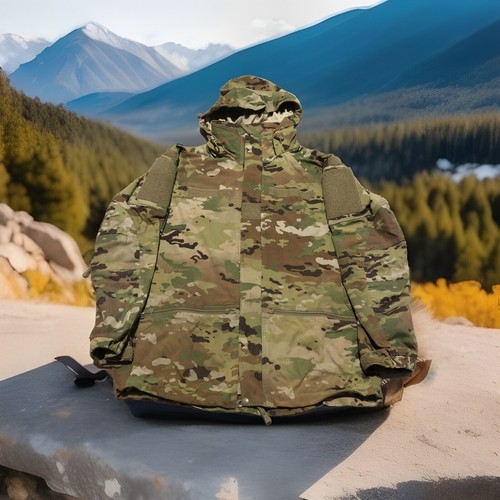 US Army SOCOM Prototype CTAPS Soft Shell Level 5 Multicam Jacket Medium REGULAR
