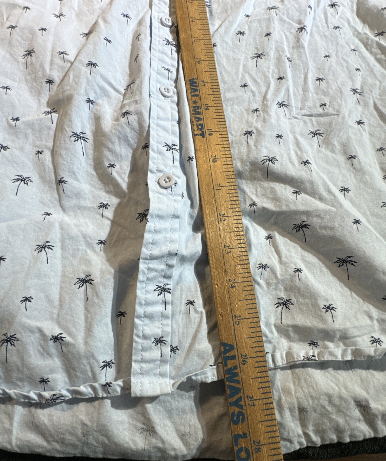 THREADBARE Men's Palm Trees Pattern Short Sleeve … - image 7