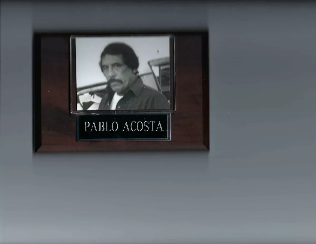 PABLO ACOSTA PLAQUE DRUG CARTEL ORGANIZED CRIME