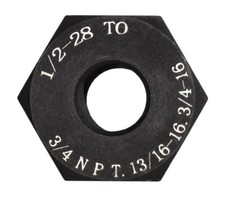 Steel Muzzle Thread Adapter Convert 1/2x28 to 3/4 NPT 13/16-16 3/4-16