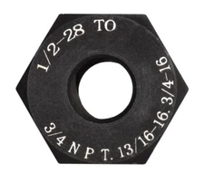 Steel Muzzle Thread Adapter Convert 1/2x28 to 3/4 NPT 13/16-16 3/4-16