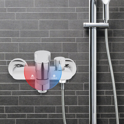 NPT1/2' Wannenarmatur Badewannenarmatur Wasserhahn Badewanne Brause NEU