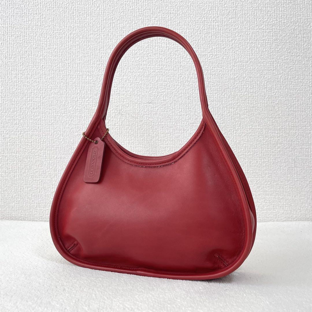 Coach Ergo Mini Satchel Red Vintage Leather Handbag Coach Ergo Mini Satchel Red Vintage Leather Handbag