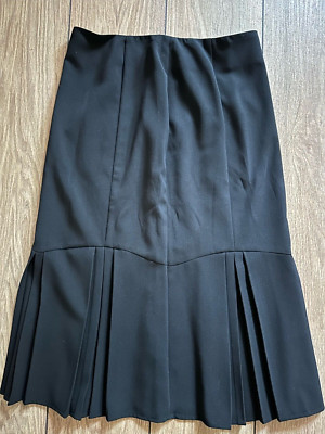 Damen Business Rock Schwarz | 8 | S (Bilder mit Maßstab)