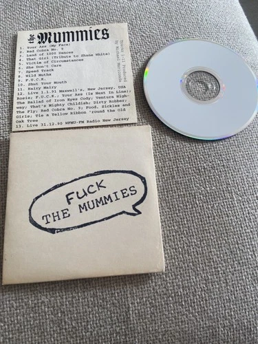 Fuck The Mummies CD US with insert