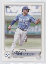2022 Topps Update Advanced Stat Back 141/300 Hunter Dozier #US184 k6j