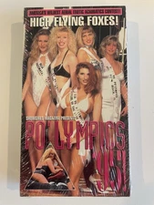 Po’ Lympics VHS Rare Stripper Pole Dance Competition Erotica Sealed New 1995
