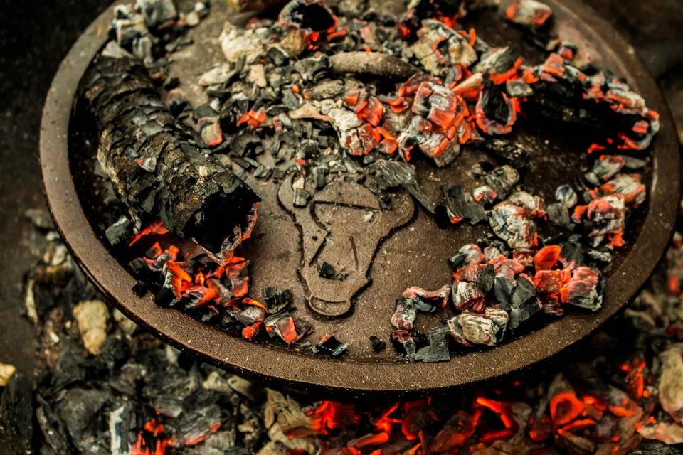 BBQ-Toro Potjie Bollitore in Ghisa Arrostitore, Pentola Africana come Dutch Oven - Immagine 3 di 4