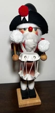 VTG 1992 MANFRED MARCHER Rare Drum Handcrafted Nutcracker Christmas Decor