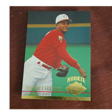Fleer Ultra 1994 Hector Carrasco Cincinnati Reds Rookie Baseball #470 Card. rookie card picture