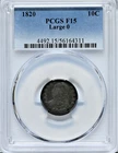 1820-P Capped Bust Dime — photo from another recent sale