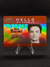 2025-26 Upper Deck Mvp - Hello My Name Is Stickers Ryan Suzuki #HNI-14 (RC)