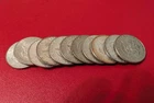 Lot Of 11 40% Silver Kennedy Half Dollars Mixed Dates