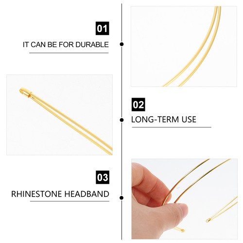 4 Pcs Headband Accessories Elegant Girl Fashion Hairband Child Women's Girls - Picture 3 of 12