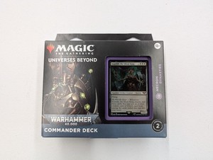 mtg necron dynasties commander deck Amazon.com: Magic: The Gathering Universes Beyond: Warhammer 40,000 Commander  Deck – Necron Dynasties : Toys & Games main image 1