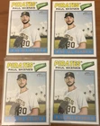 Topps Heritage NL All-Stars Paul Skenes Pirates Baseball Trading Card Lot 4 #580