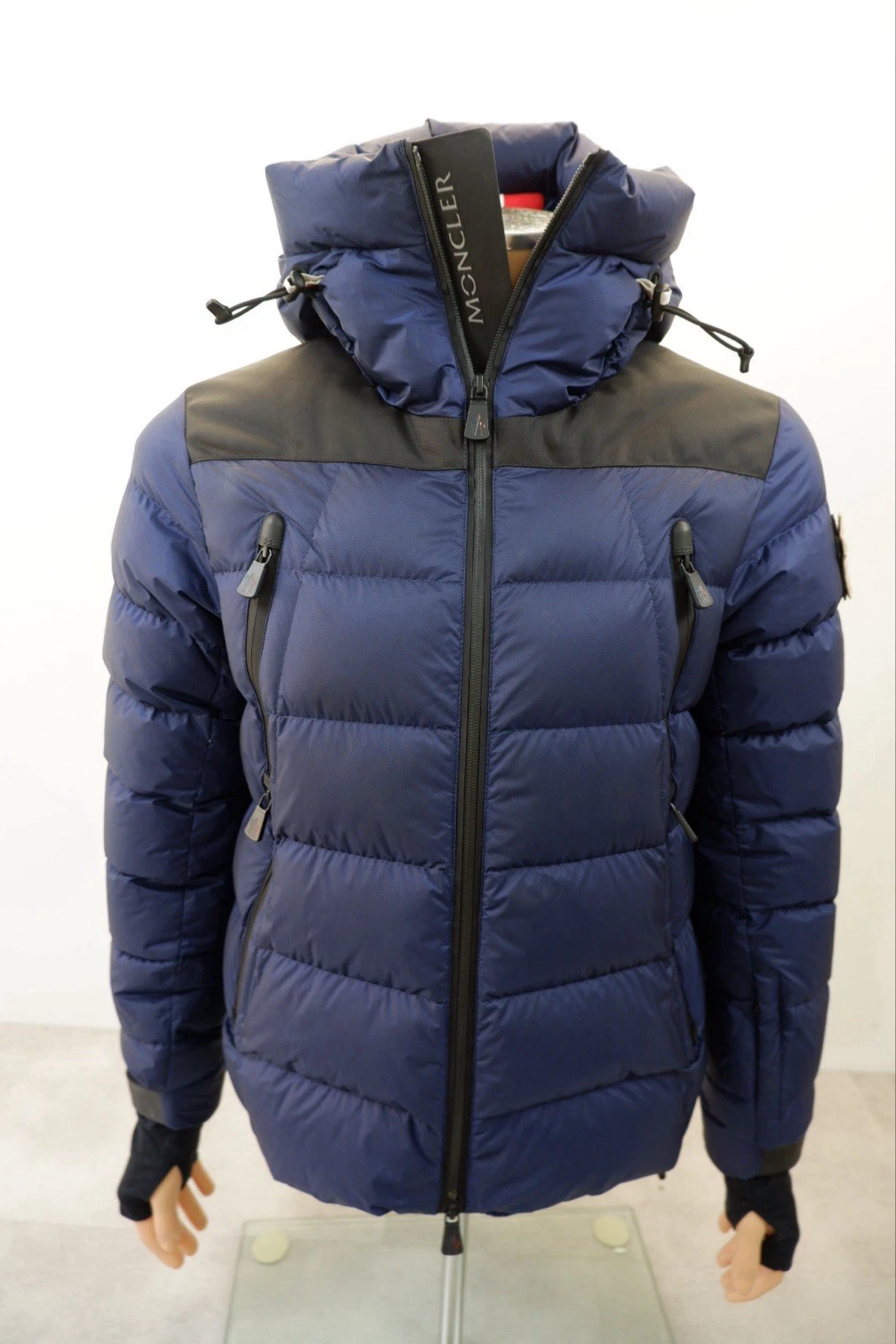Cappotto imbottito Moncler Grenoble uomo Camurac Guibbotto Ski Puffer taglia small 1 blu