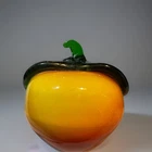 Vintage 1950's Mid-Century Murano Hand Blown Italian Glass Peach