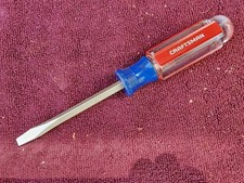 Craftsman Slotted 41583 T WF Screwdriver 1/4”x 4”, Made in USA #2