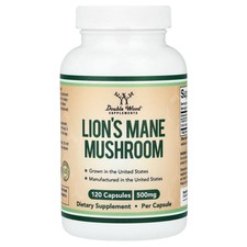 Lion's Mane Mushroom, 500 mg, 120 Capsules